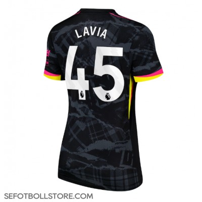 Chelsea Romeo Lavia #45 Replika Tredje Tröja Dam 2024-25 Kortärmad Chelsea Romeo Lavia #45 Replika Tredje Tröja Dam 2024-25 Kortärmad